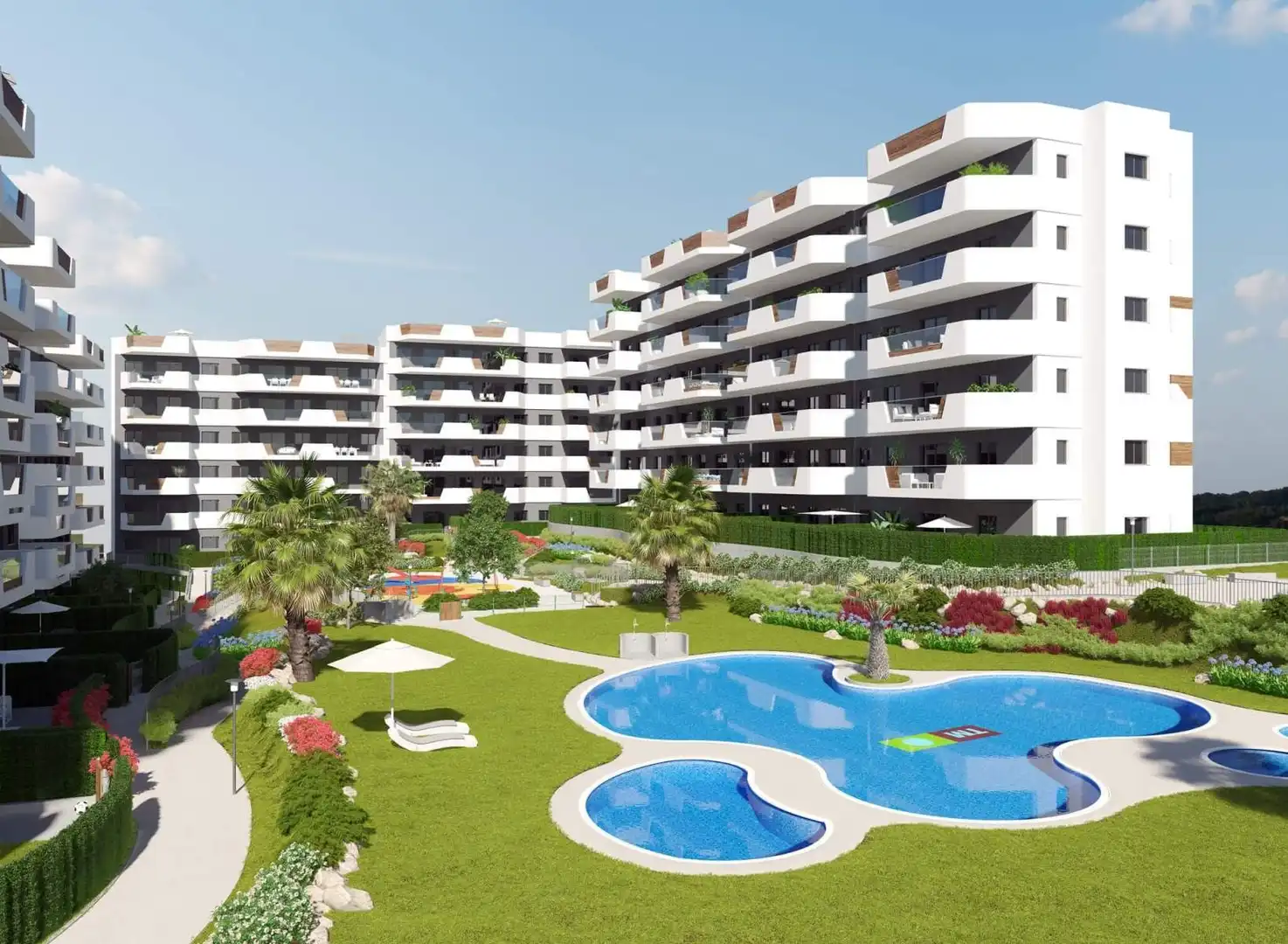 Apartamento con piscina en venta en Avenida costa blanca