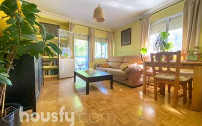 Living room of Flat for sale in  Madrid Capital  with Terrace
