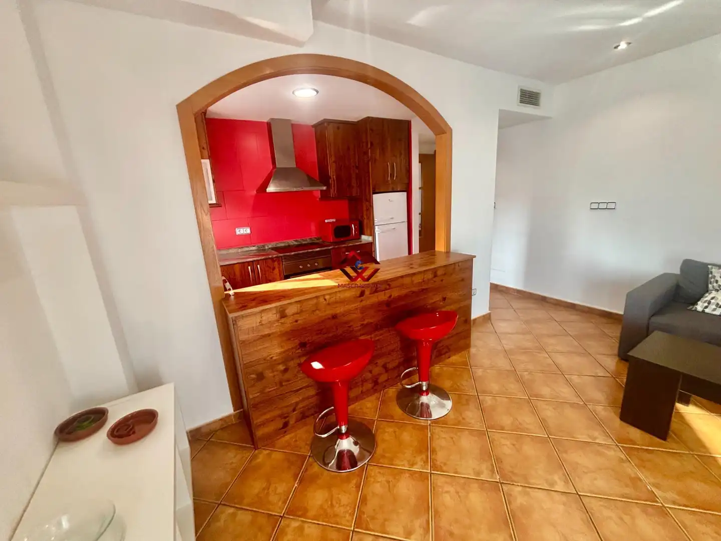 Kitchen of Apartments for sale in San Javier  with Air Conditioner, Storage room and Furnished