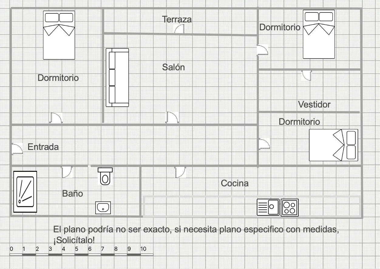 Flat for sale in Granada  with Air Conditioner and Balcony