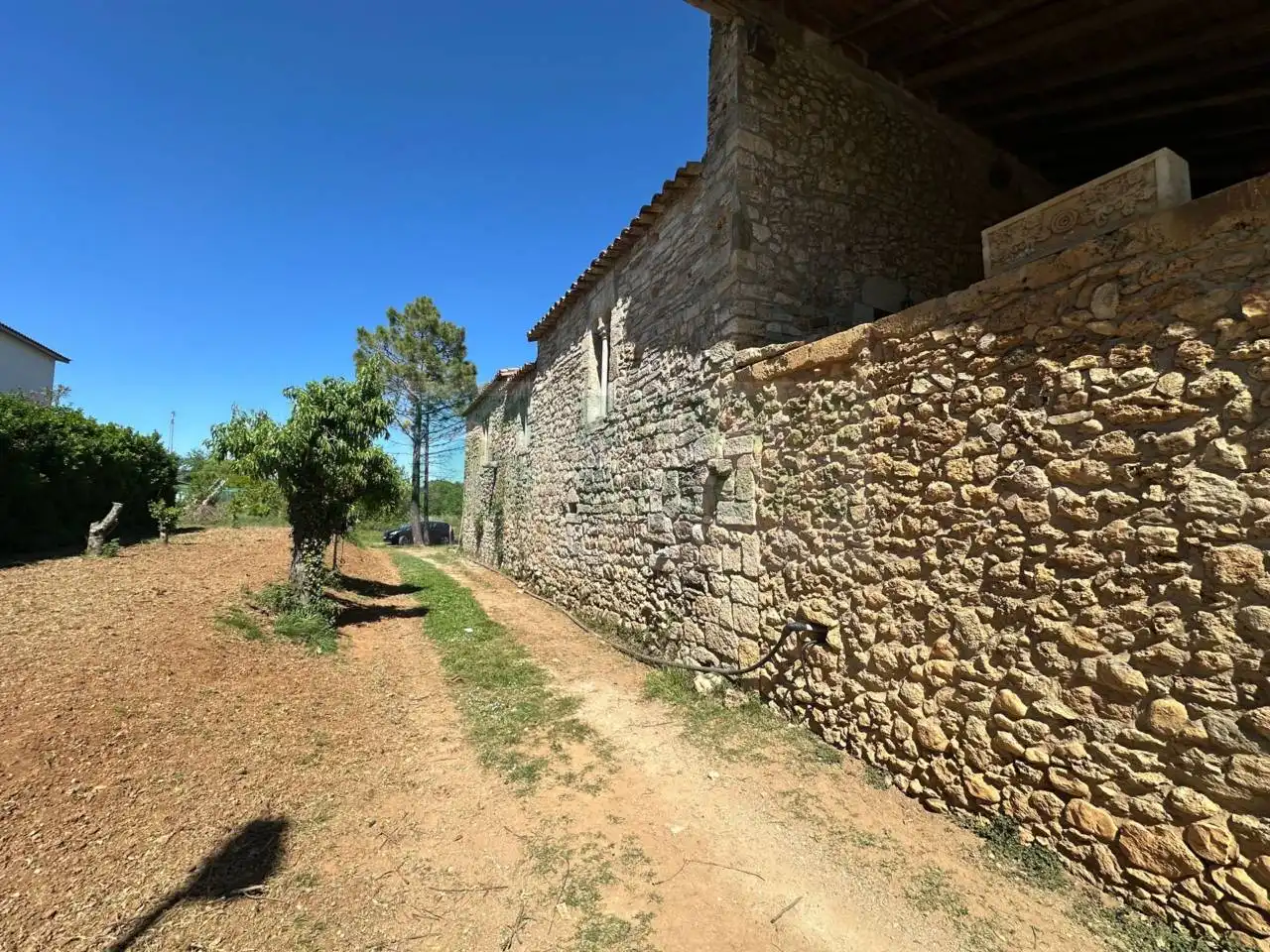 Vista exterior de Finca rústica en venta en Serinyà con Jardín privado, Terraza y Piscina