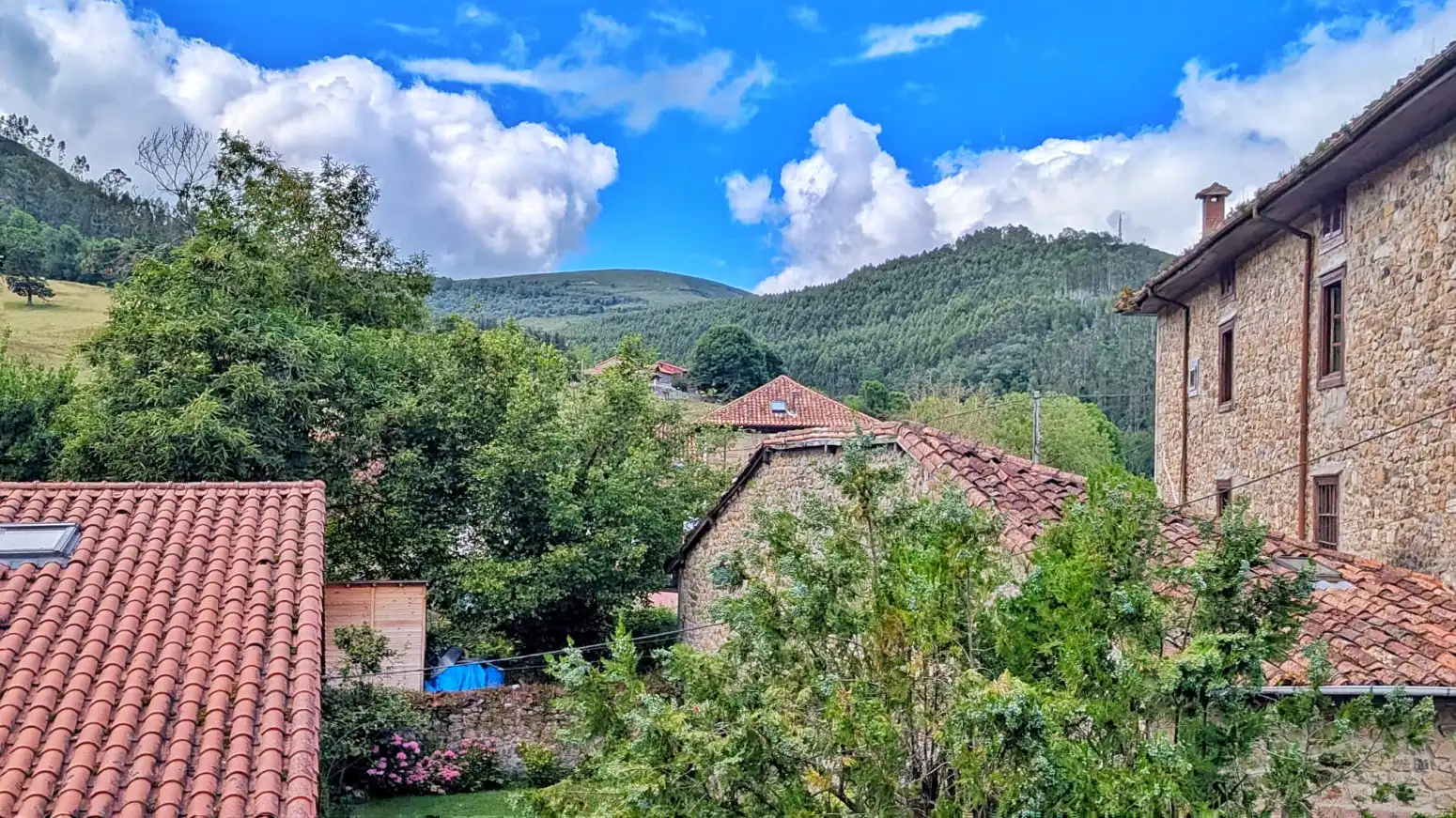 Vista exterior de Casa o xalet en venda en Cabuérniga amb Jardí privat
