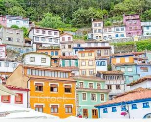 Vista exterior de Pis en venda en Cudillero amb Calefacció, Parquet i Terrassa