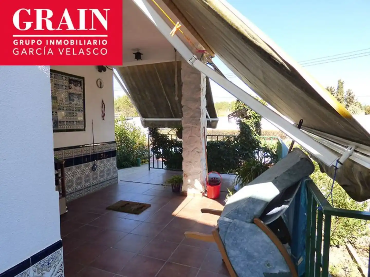 Vista exterior de Casa o chalet en venta en Albacete con Calefacción, Jardín privado y Piscina