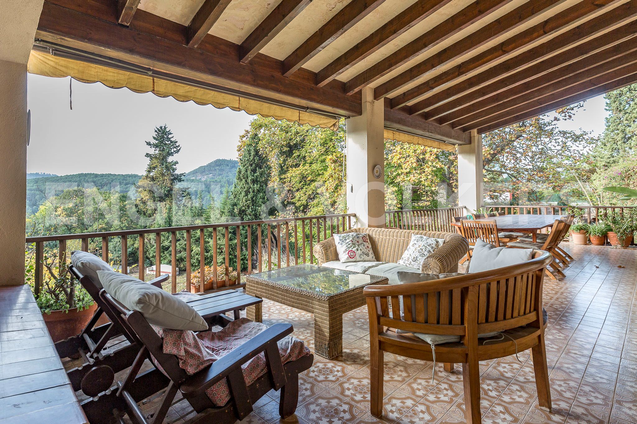 Terrace of Country house for sale in La Palma de Cervelló  with Heating, Private garden and Terrace