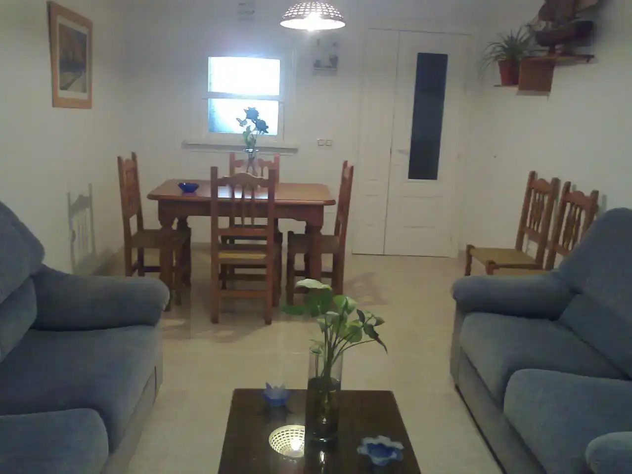 Living room of Flat for rent in El Ejido  with Private garden, Swimming Pool and Furnished