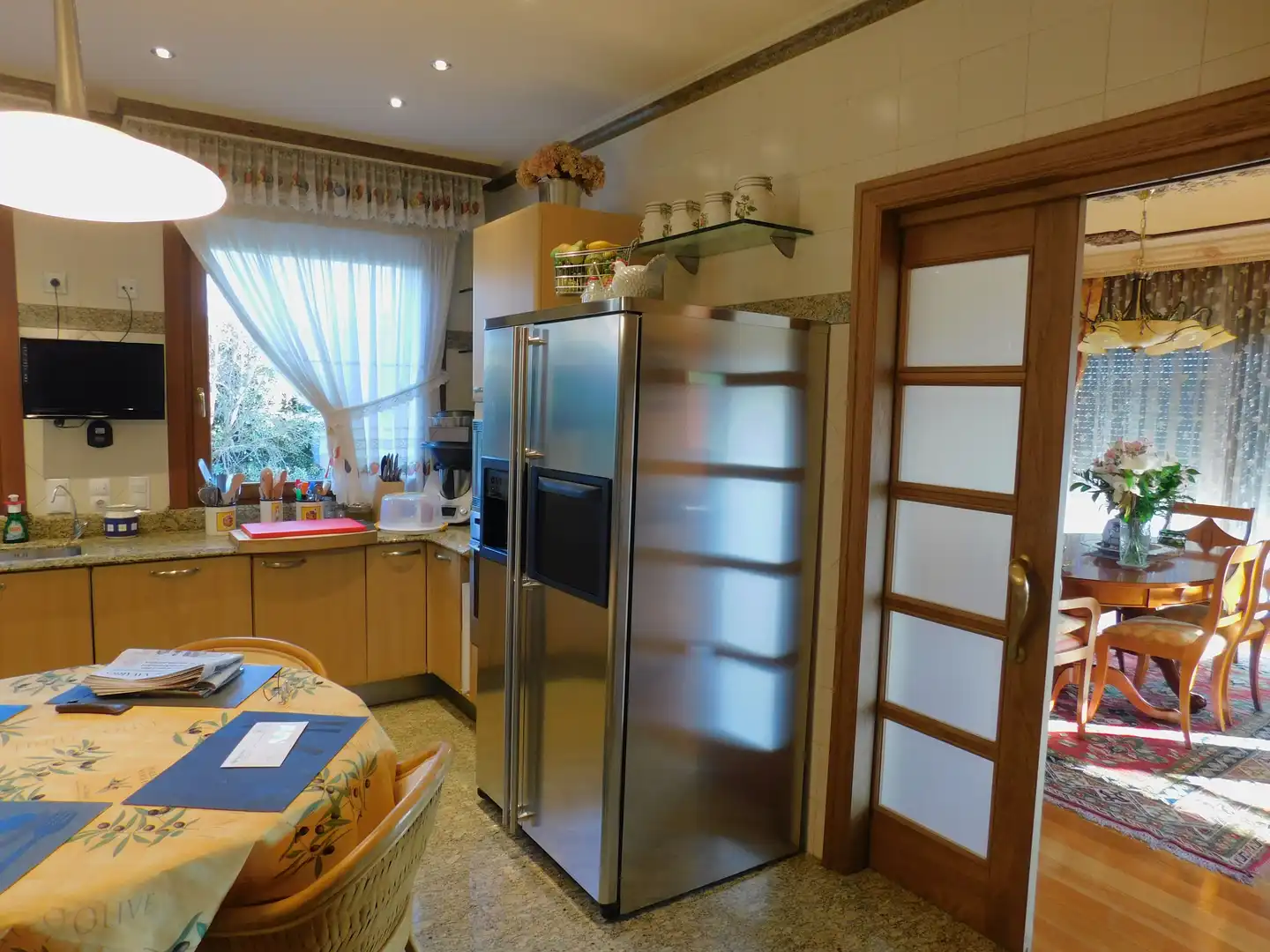 Cocina de Casa o chalet en venta en Zizur Mayor / Zizur Nagusia con Calefacción, Jardín privado y Terraza
