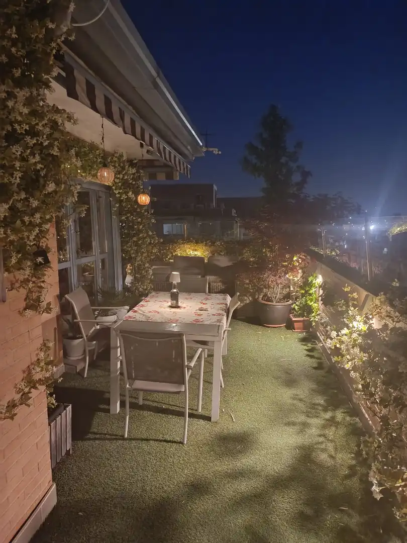 Terraza de Ático en venta en San Sebastián de los Reyes con Aire acondicionado, Calefacción y Parquet