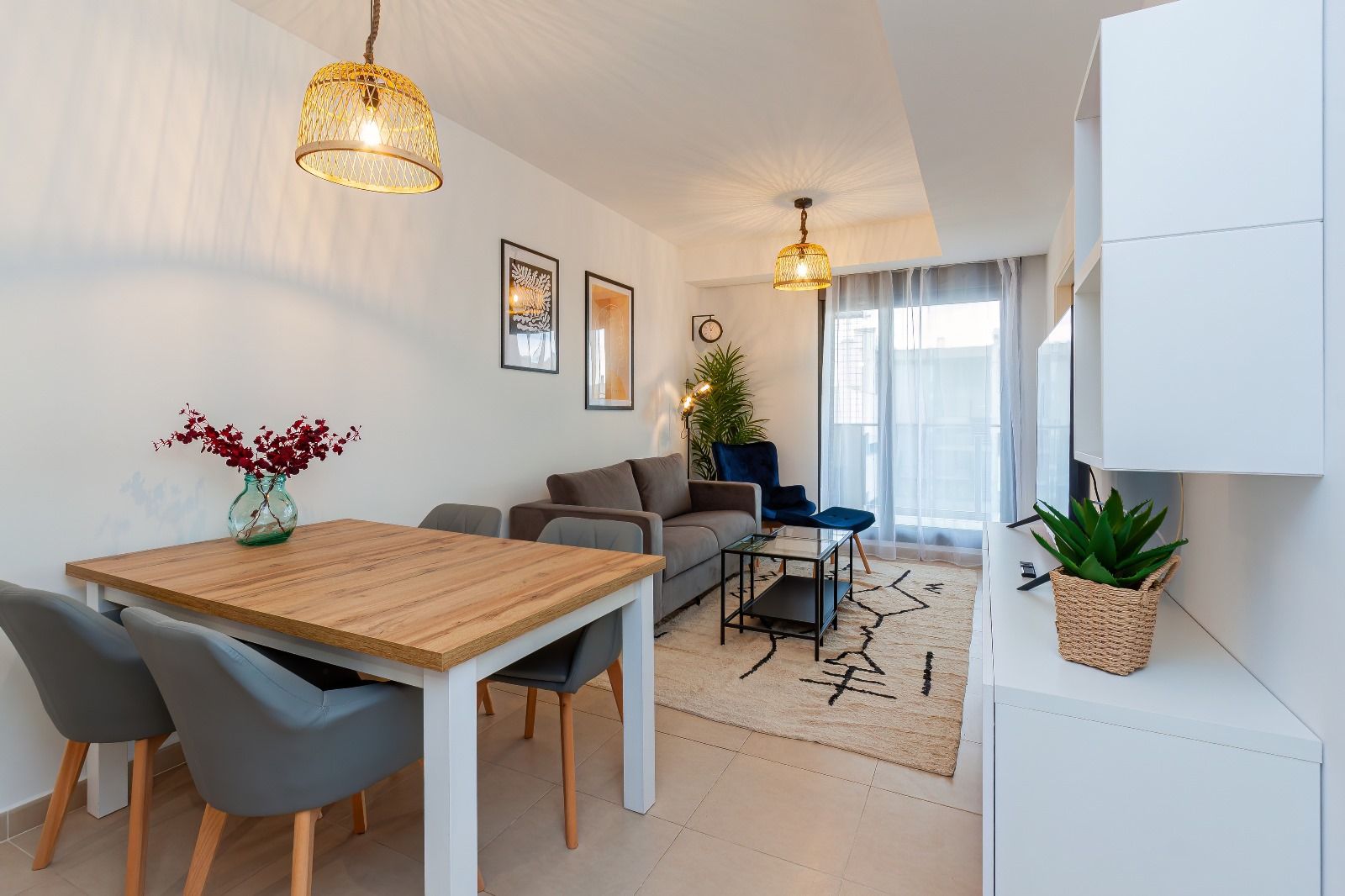Sala d'estar de Casa o xalet en venda en Villajoyosa / La Vila Joiosa amb Aire condicionat, Terrassa i Piscina