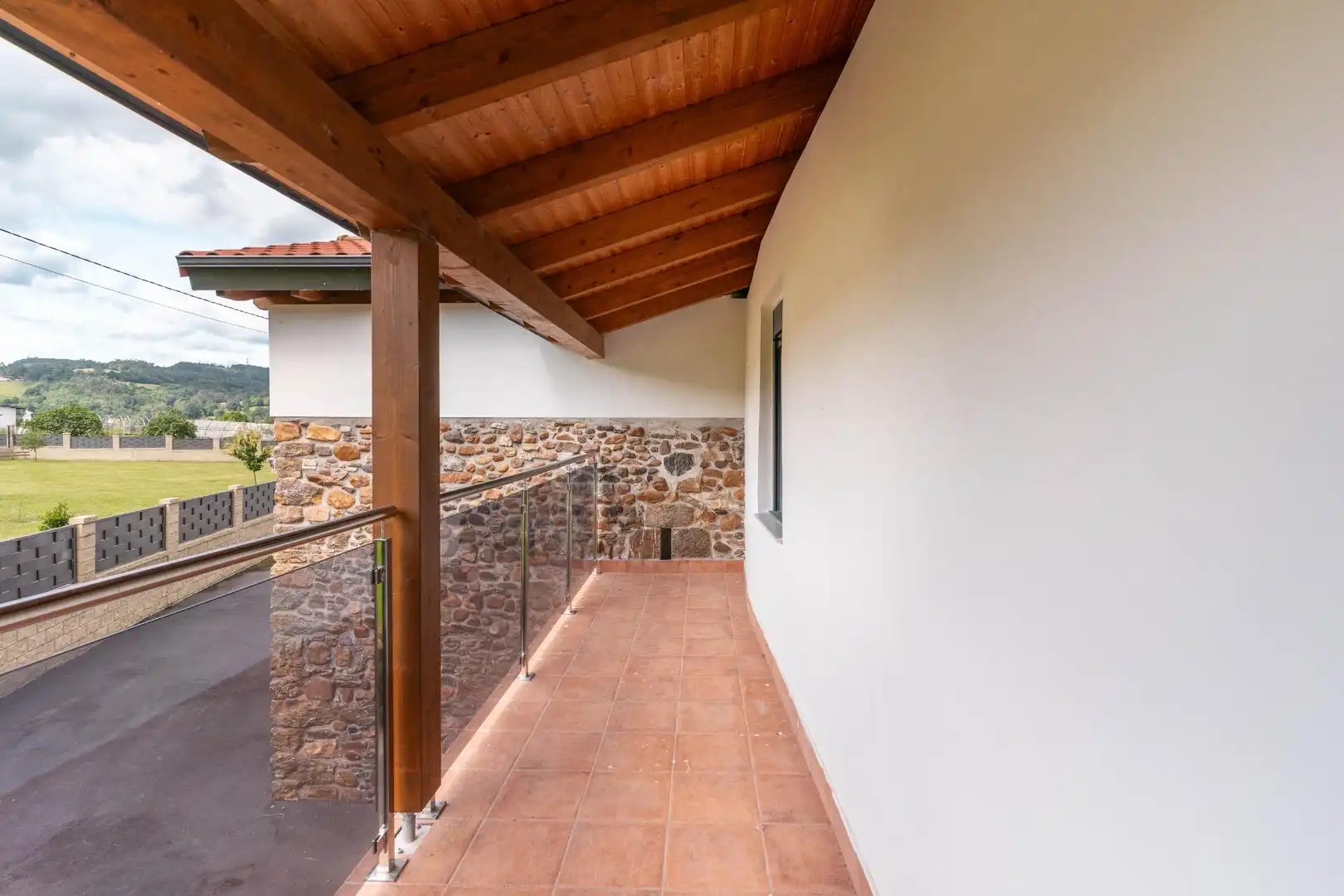 Terraza de Casa o chalet en venta en Grado con Calefacción, Terraza y Trastero