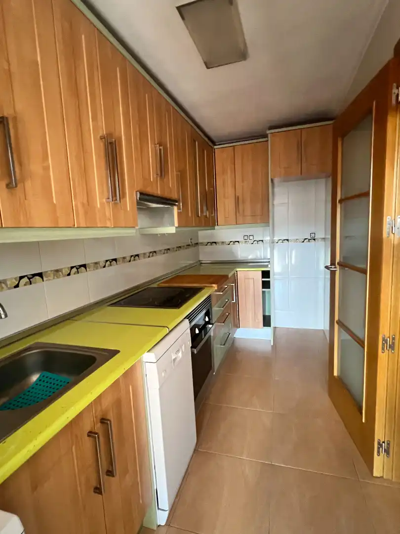 Cocina de Apartamento en venta en Alcázar de San Juan con Aire acondicionado, Calefacción y Terraza