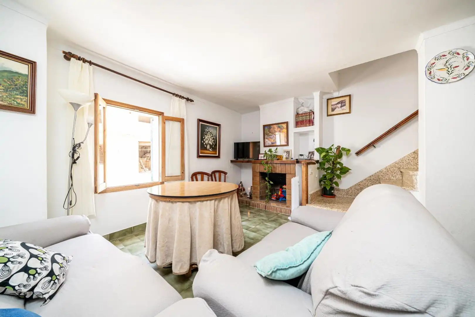 Sala de estar de Casa o chalet en venta en Pollença con Trastero y Balcón
