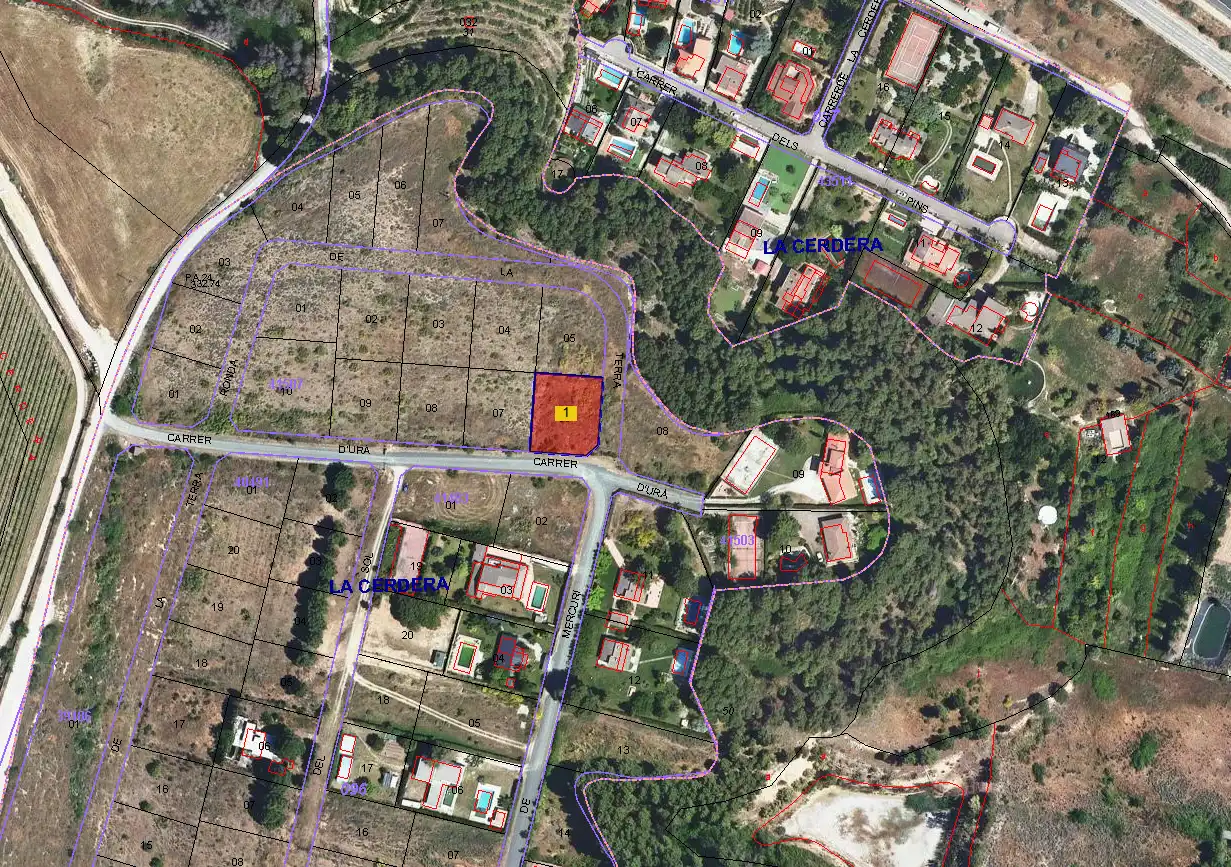 Terreny residencial en venda a Urà