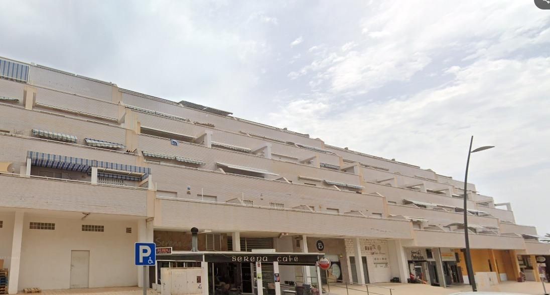 Exterior view of Planta baja for sale in Roquetas de Mar  with Private garden, Terrace and Community pool