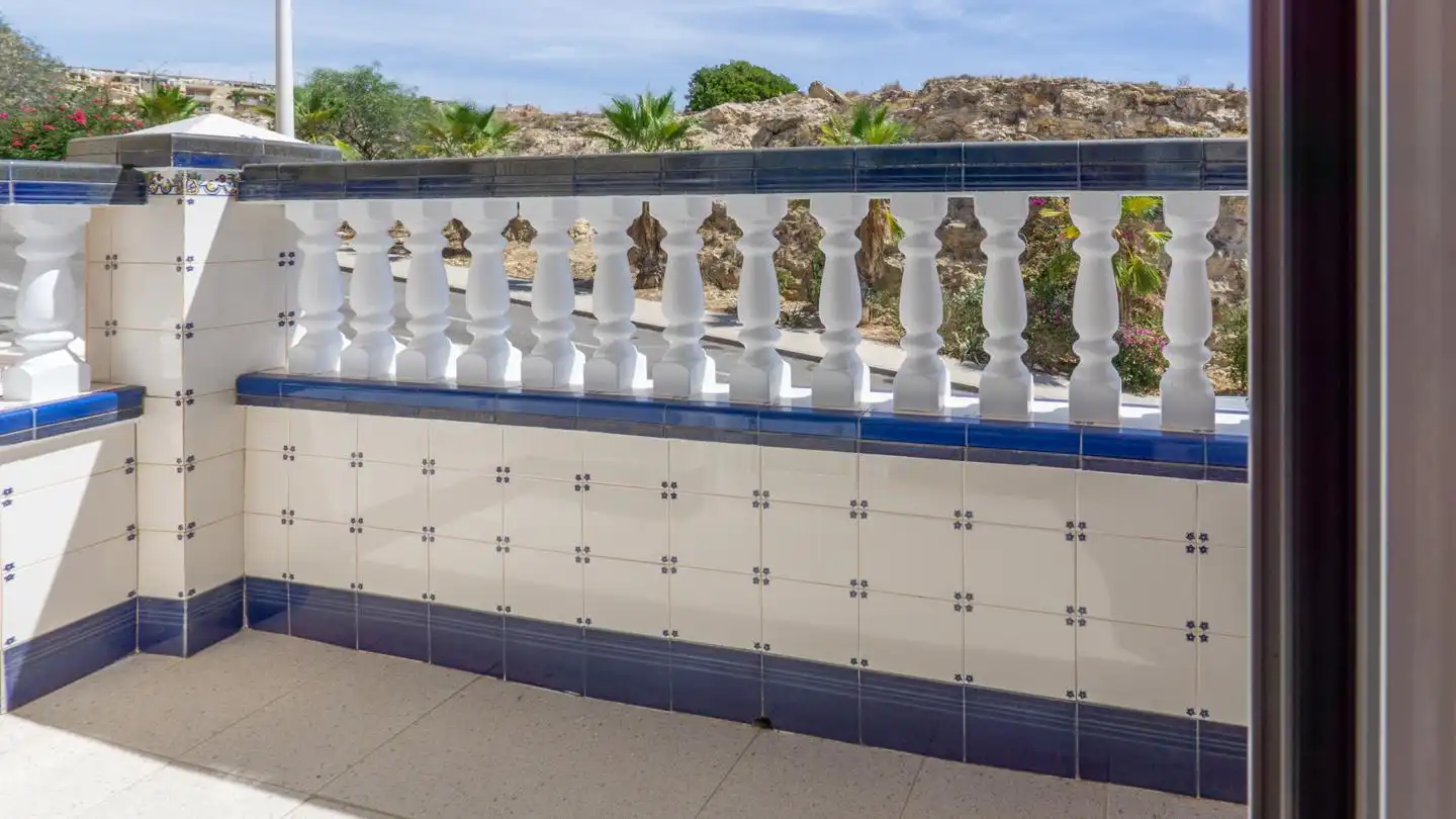 Terraza de Casa adosada en venta en Santa Pola con Terraza, Piscina y Amueblado