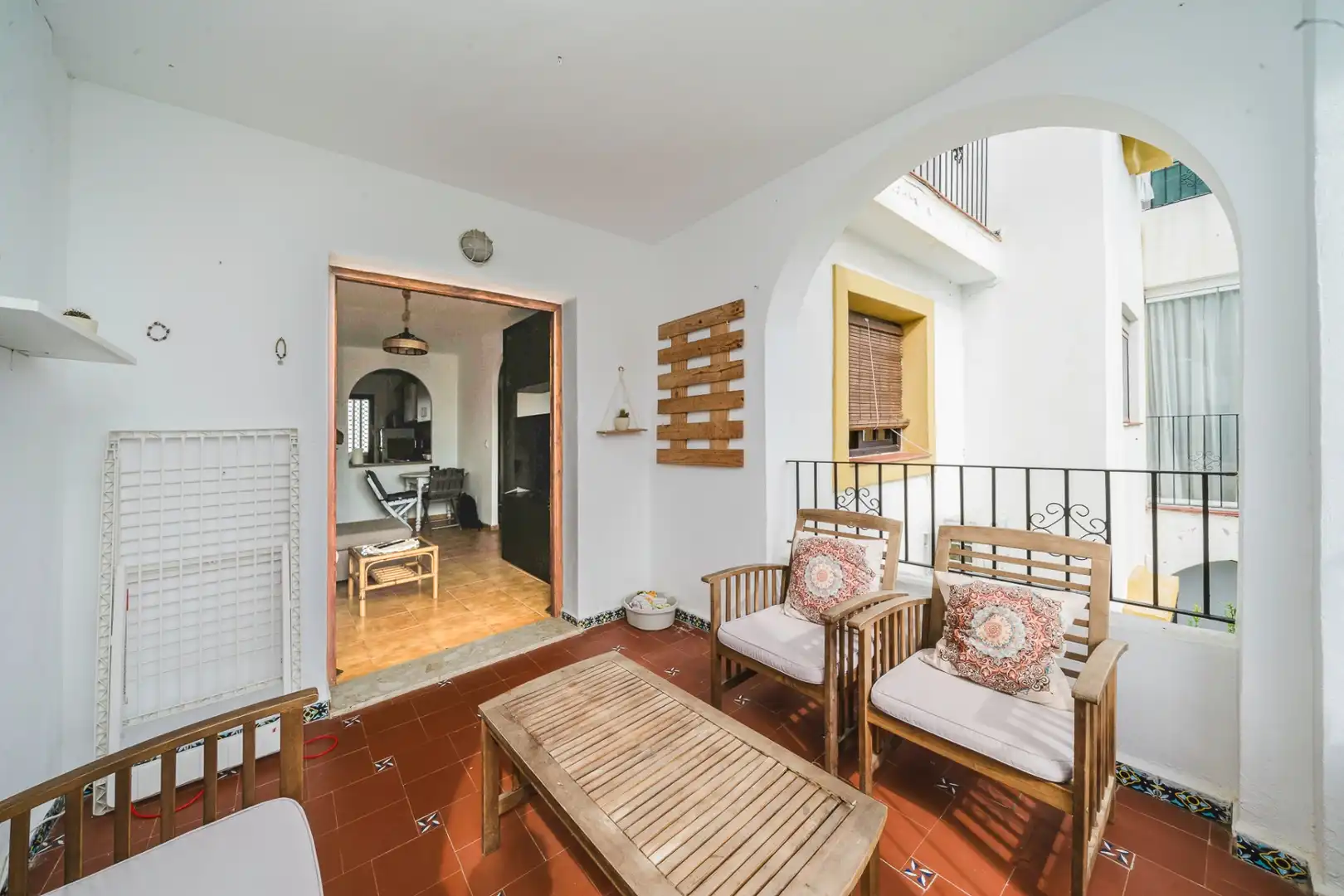 Terrassa de Apartament de lloguer en Santiago de la Ribera