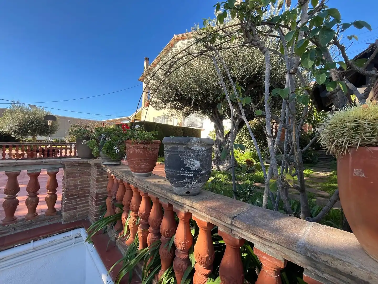 Terrassa de Finca rústica en venda en El Masnou amb Aire condicionat, Calefacció i Jardí privat