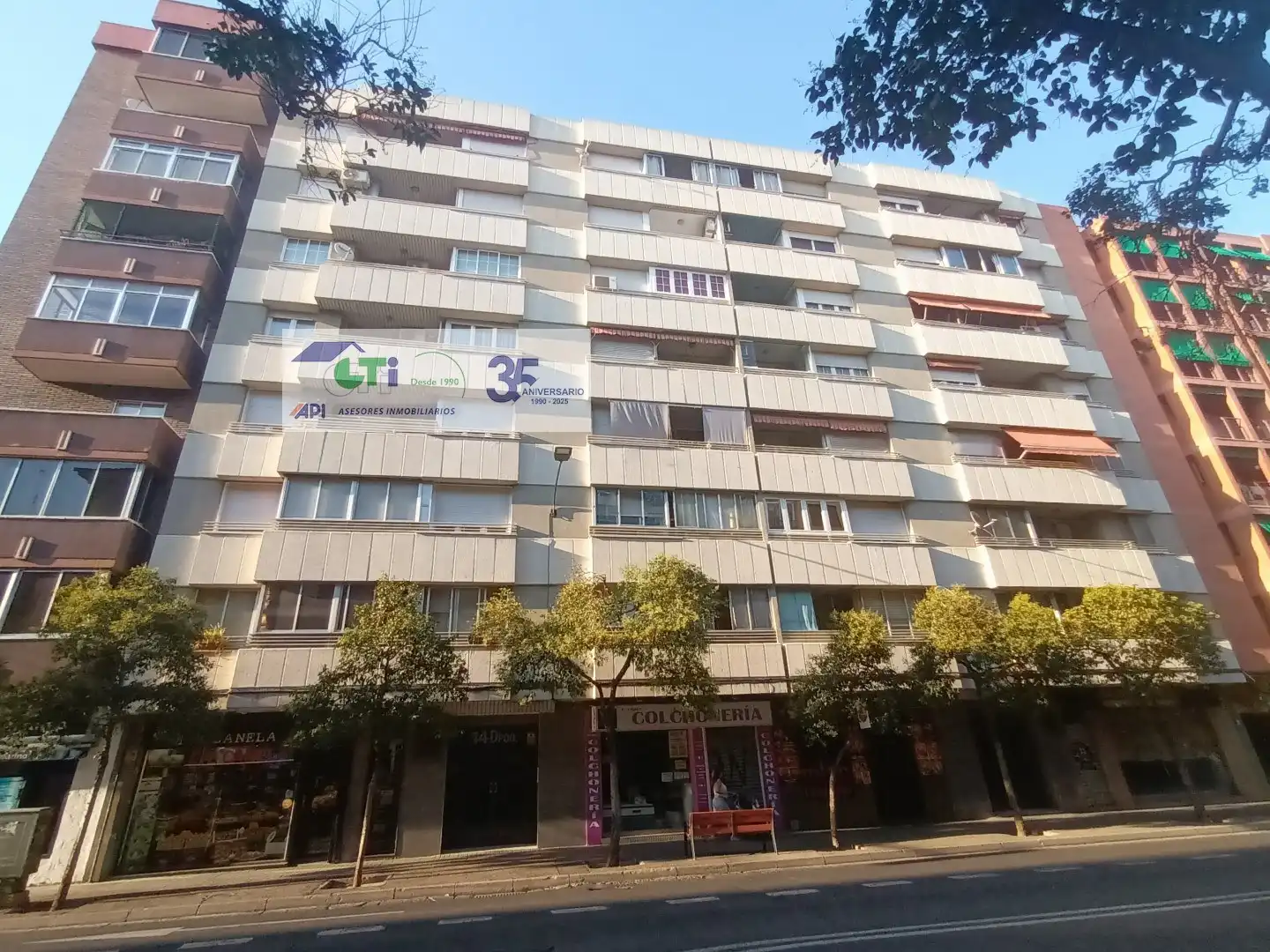 Vista exterior de Piso en venta en Zaragoza