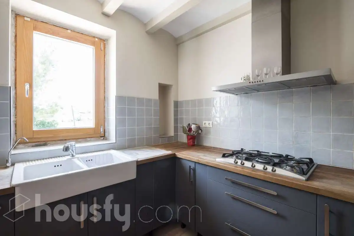 Cocina de Casa o chalet en venta en Font-rubí con Calefacción, Jardín privado y Terraza