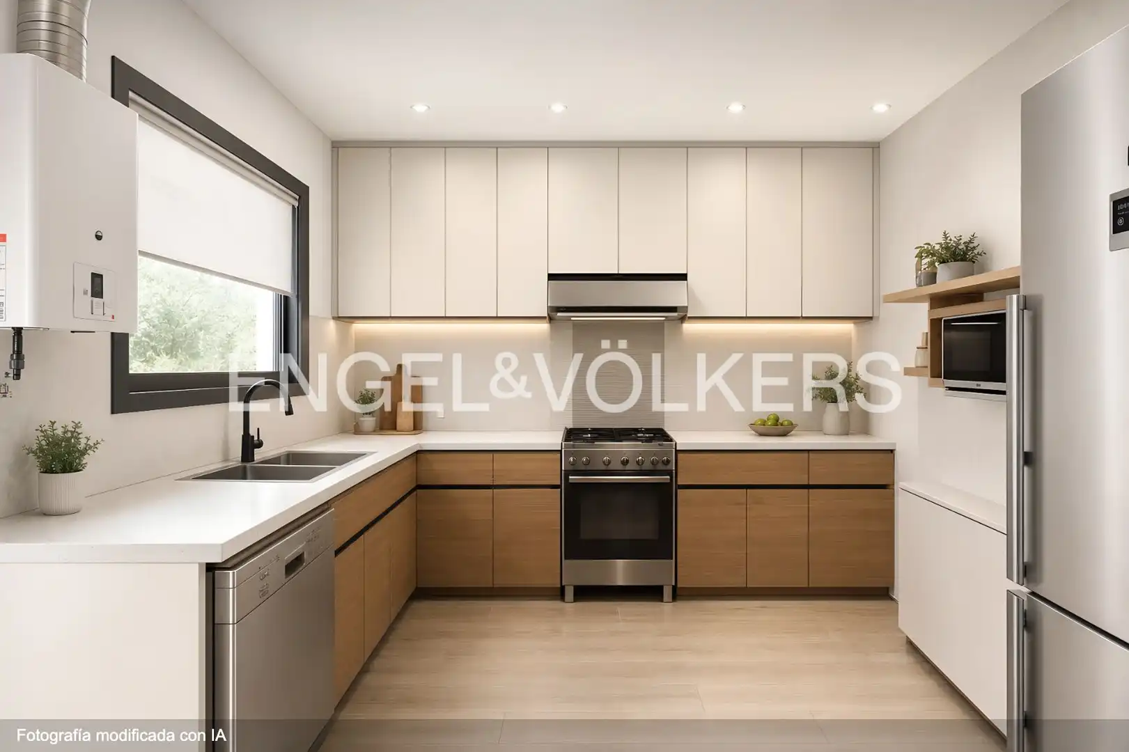 Cocina de Casa adosada en venta en Vilassar de Mar con Calefacción, Jardín privado y Terraza