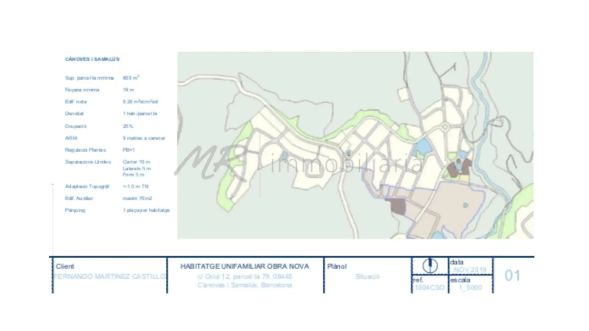 Terreny residencial en venda a Cànoves I Samalús, imagen 11