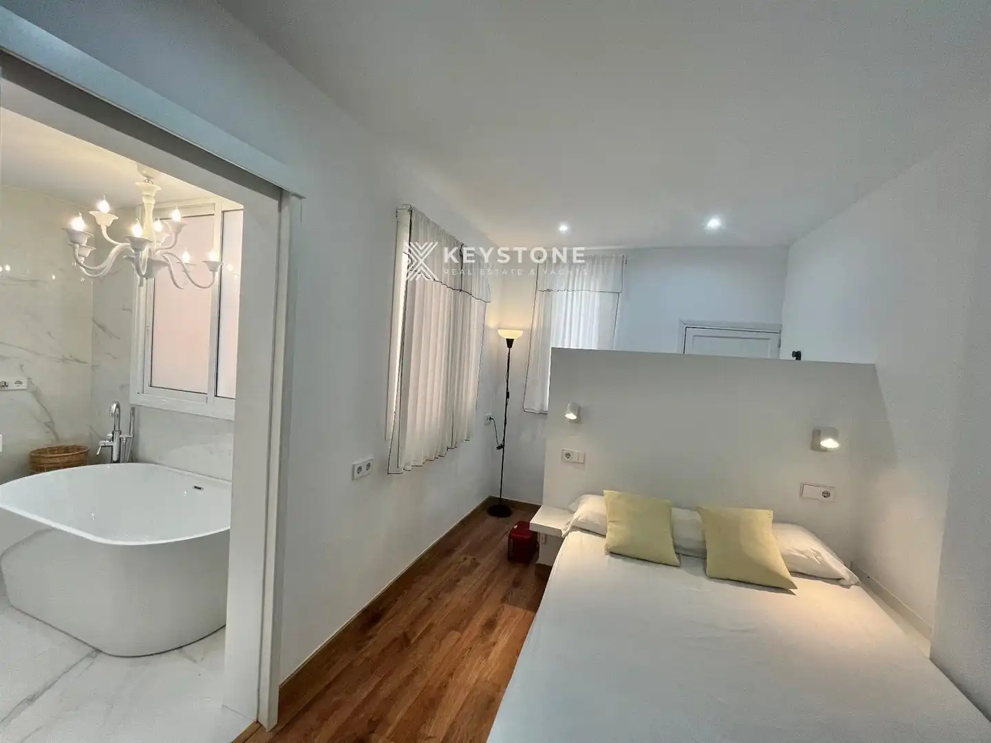 Bedroom of Flat for sale in  Palma de Mallorca  with Air Conditioner, Heating and Parquet flooring