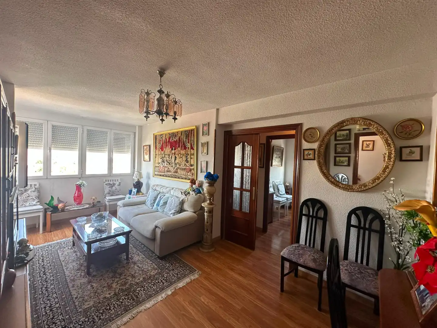 Living room of Flat for sale in Madrid  with Air Conditioner and Heating