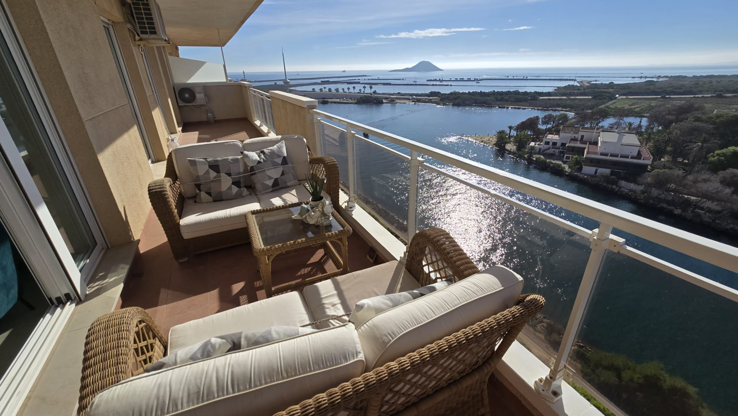 Terrace of Attic for sale in La Manga del Mar Menor  with Air Conditioner, Private garden and Terrace