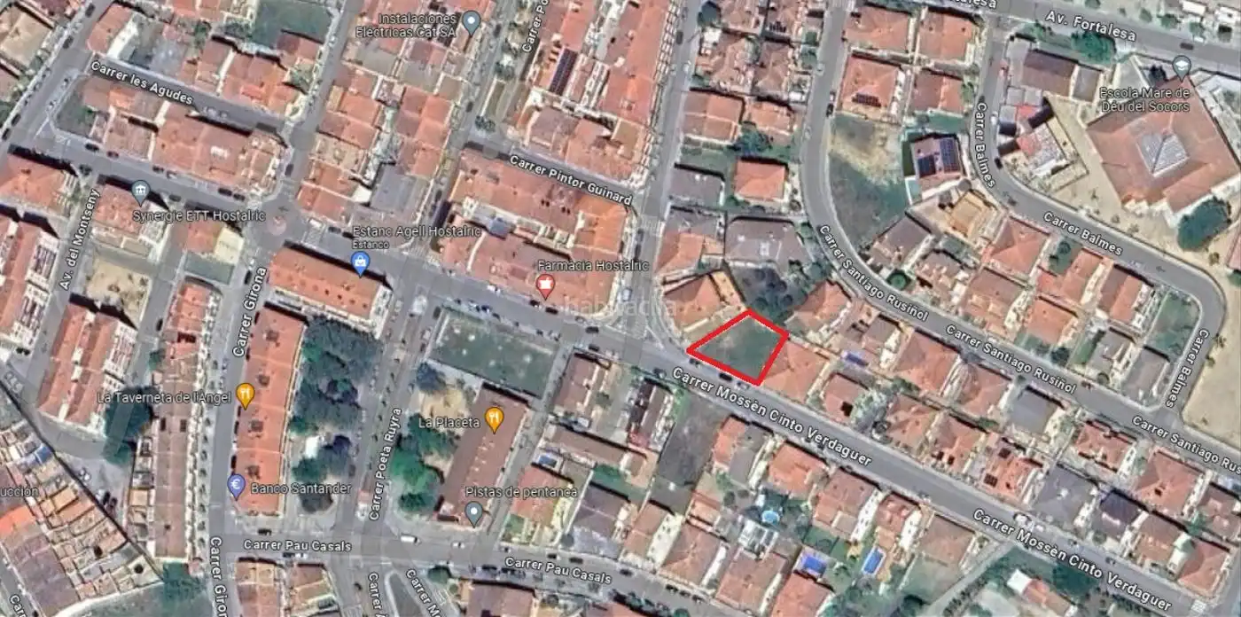 Residential land for sale in Carrer Mossèn Cinto Verdaguer 35, imagen 3