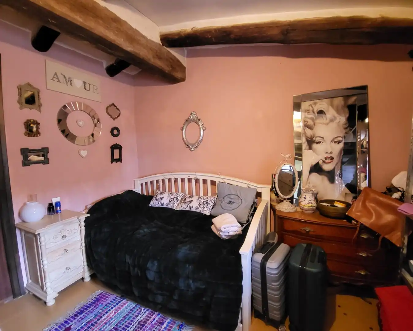 Schlafzimmer von Country house zum Verkauf in L'Ametlla de Mar  mit Privatgarten, Terrasse und Abstellraum