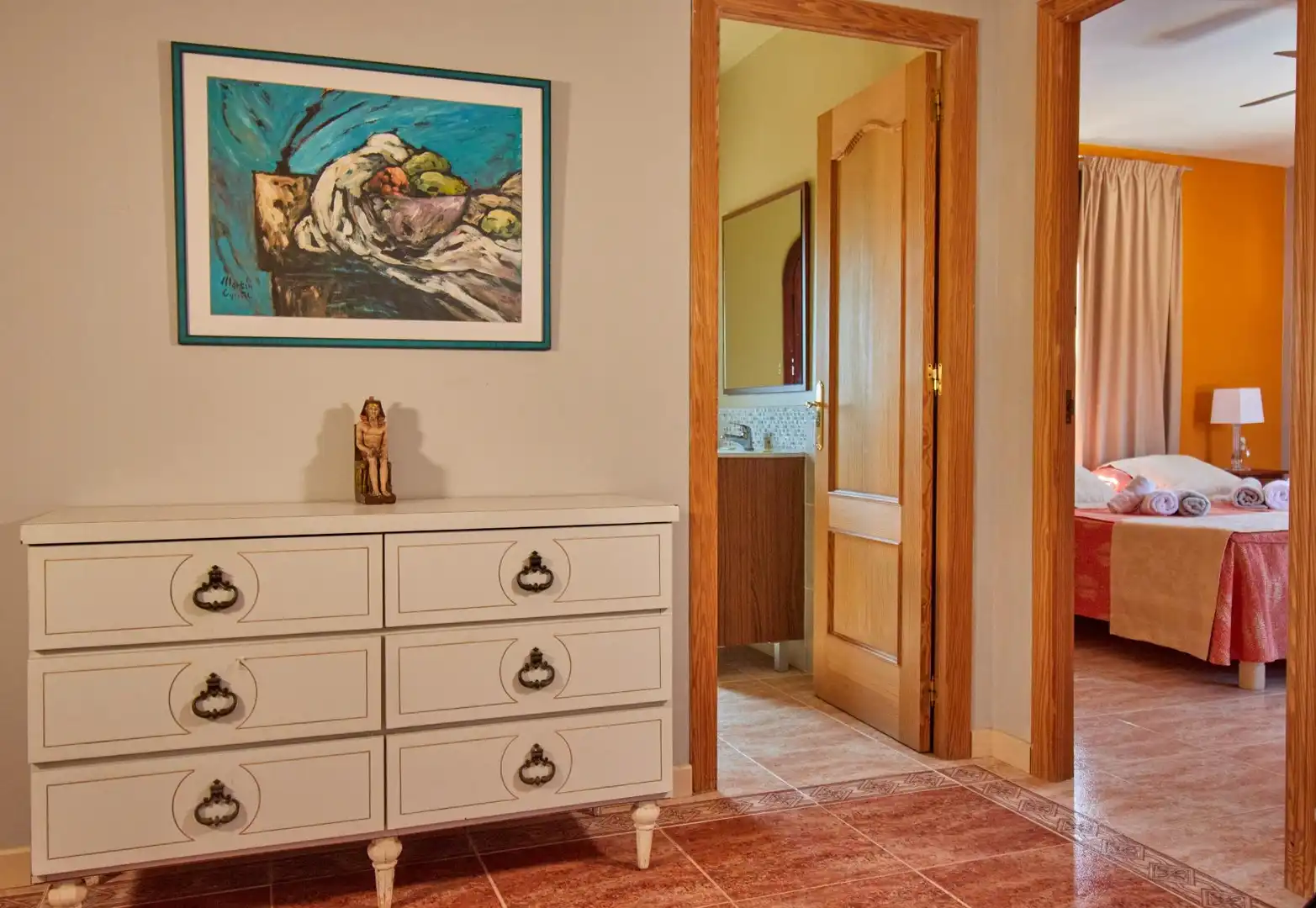Habitación de Finca rústica en venta en Llucmajor con Aire acondicionado, Jardín privado y Terraza