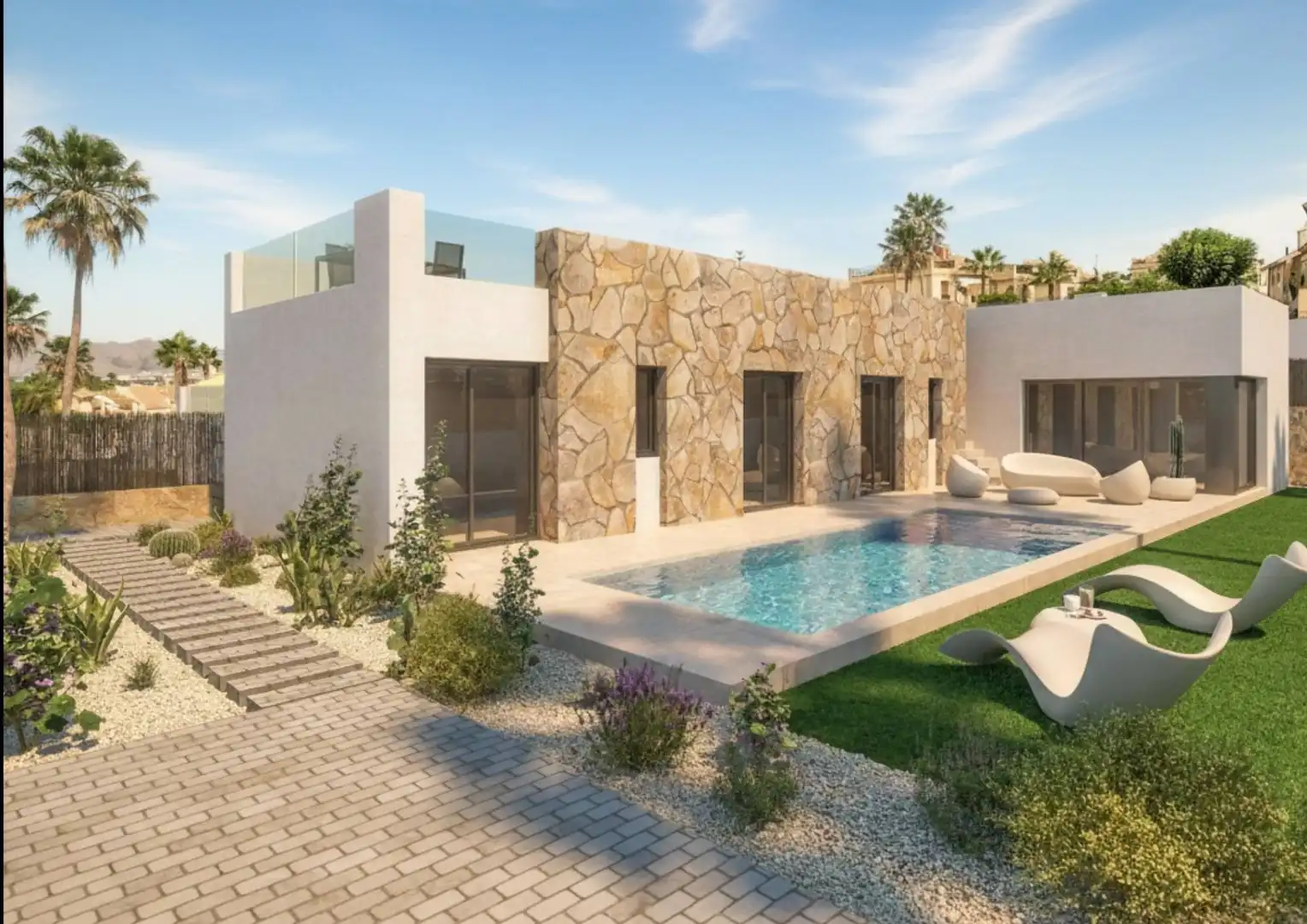 Chalet con piscina en venta en Calle Calle Benferri 5