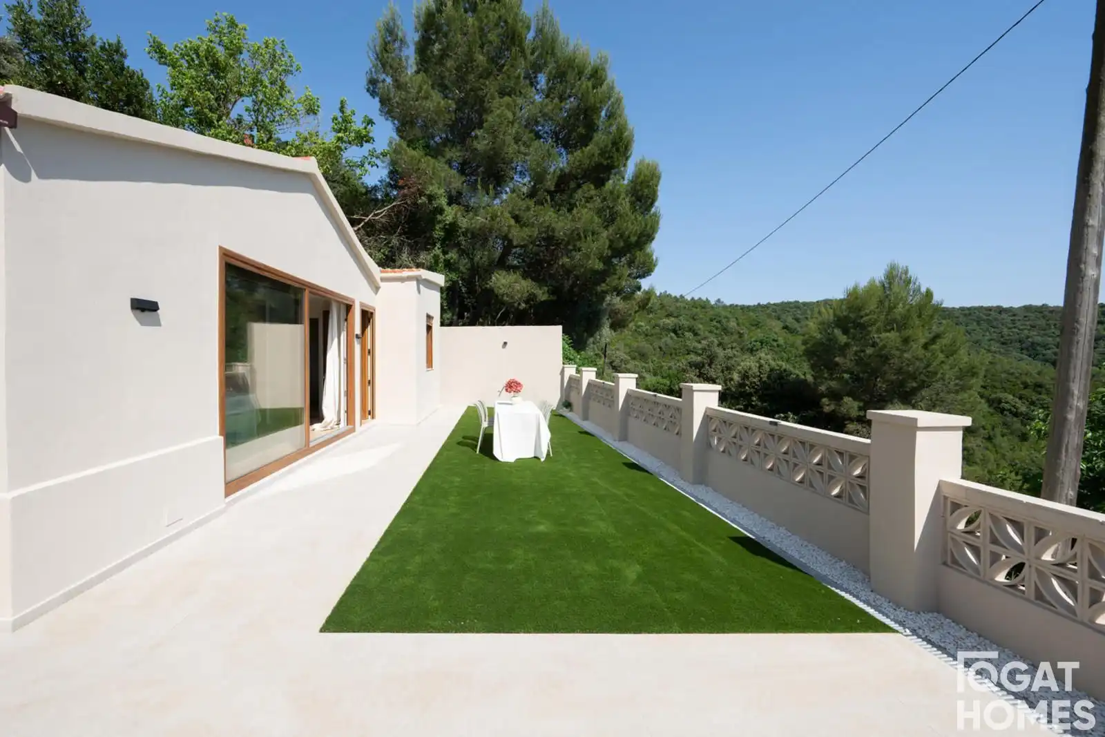 Terrassa de Casa o xalet en venda en Sant Cugat del Vallès amb Aire condicionat, Calefacció i Terrassa