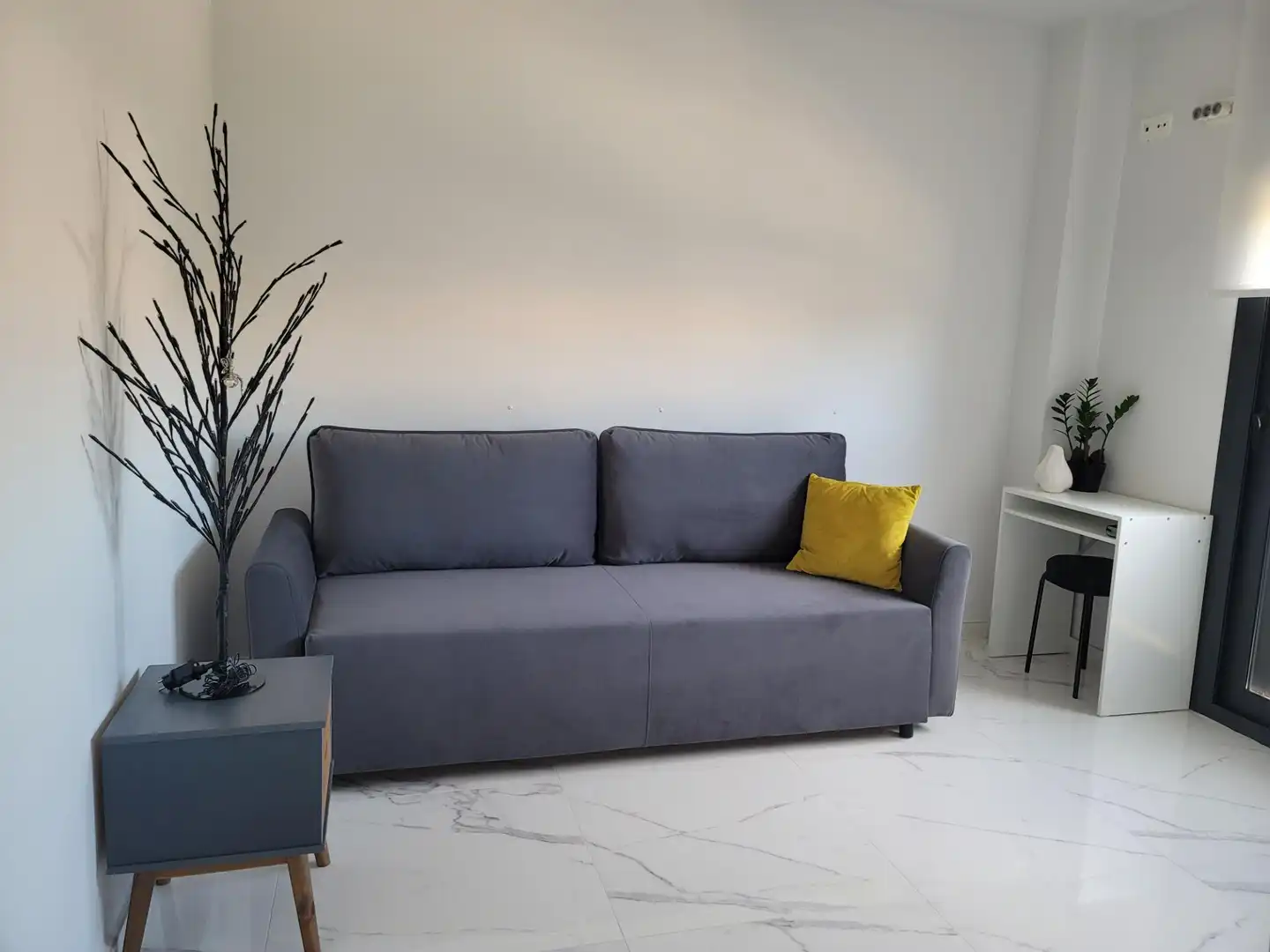 Sala d'estar de Apartament en venda en Orihuela amb Aire condicionat, Jardí privat i Terrassa