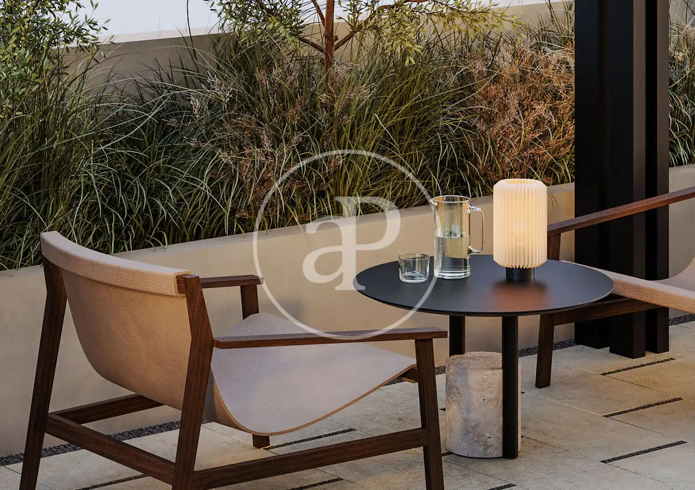 Terraza de Loft en venta en Godella con Aire acondicionado, Calefacción y Jardín privado