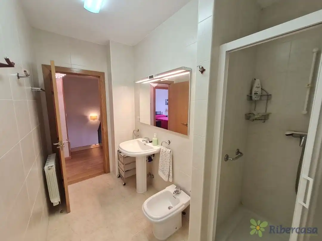 Baño de Casa o chalet en venta en Cintruénigo con Aire acondicionado, Calefacción y Jardín privado