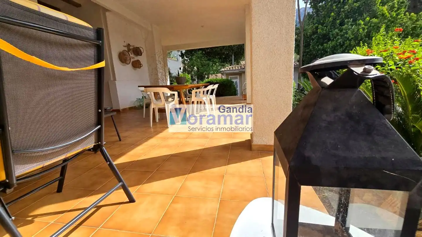 Terraza de Casa o chalet de alquiler en Barx con Jardín privado, Terraza y Piscina