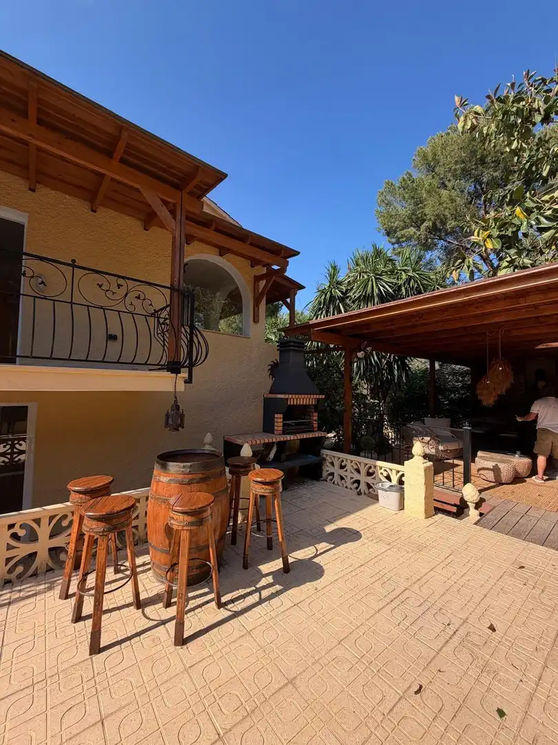 Terraza de Casa o chalet de alquiler en L'Alfàs del Pi con Aire acondicionado, Piscina y Jacuzzi
