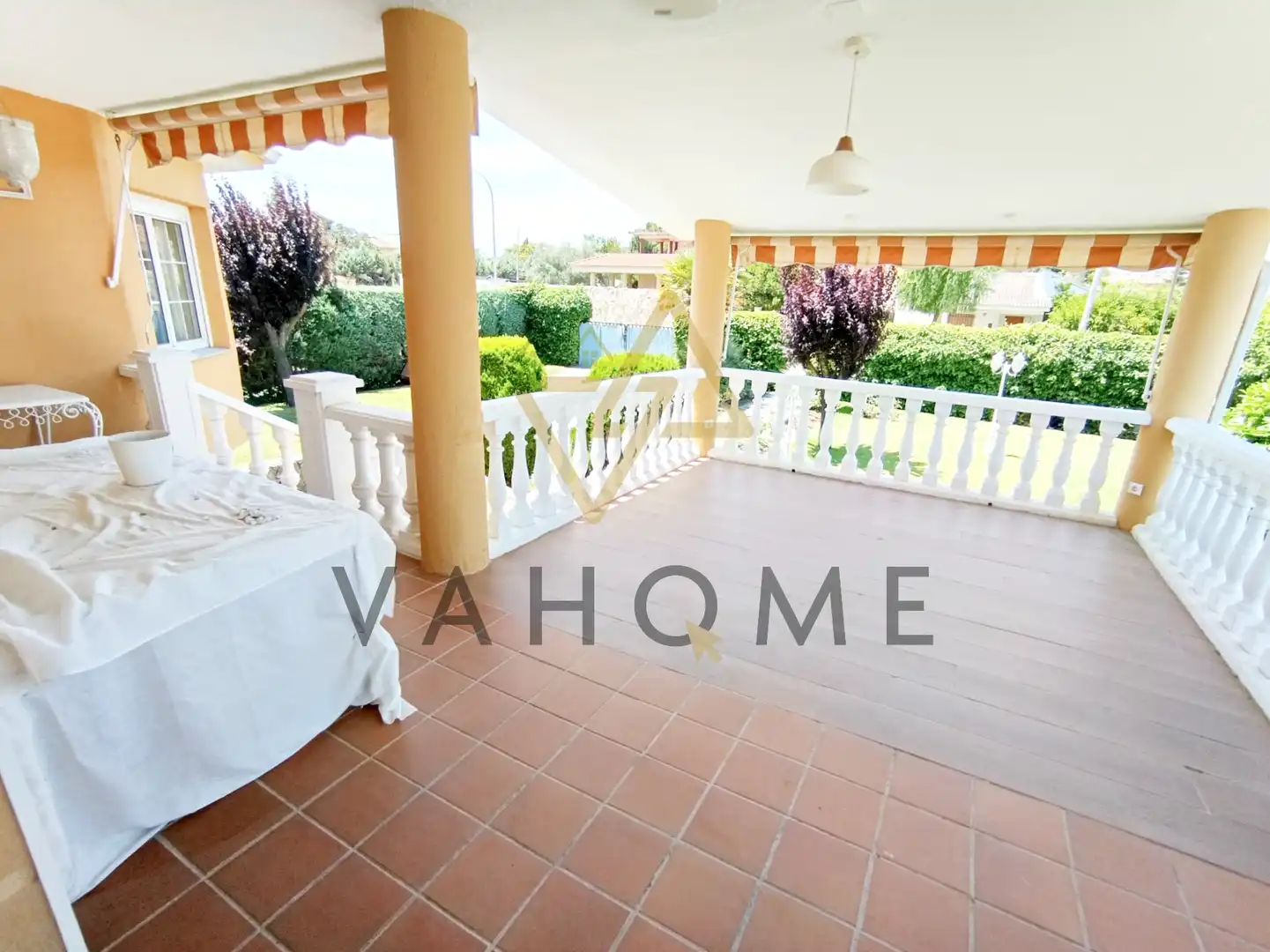 Terraza de Casa o chalet en venta en Pepino con Aire acondicionado, Calefacción y Jardín privado
