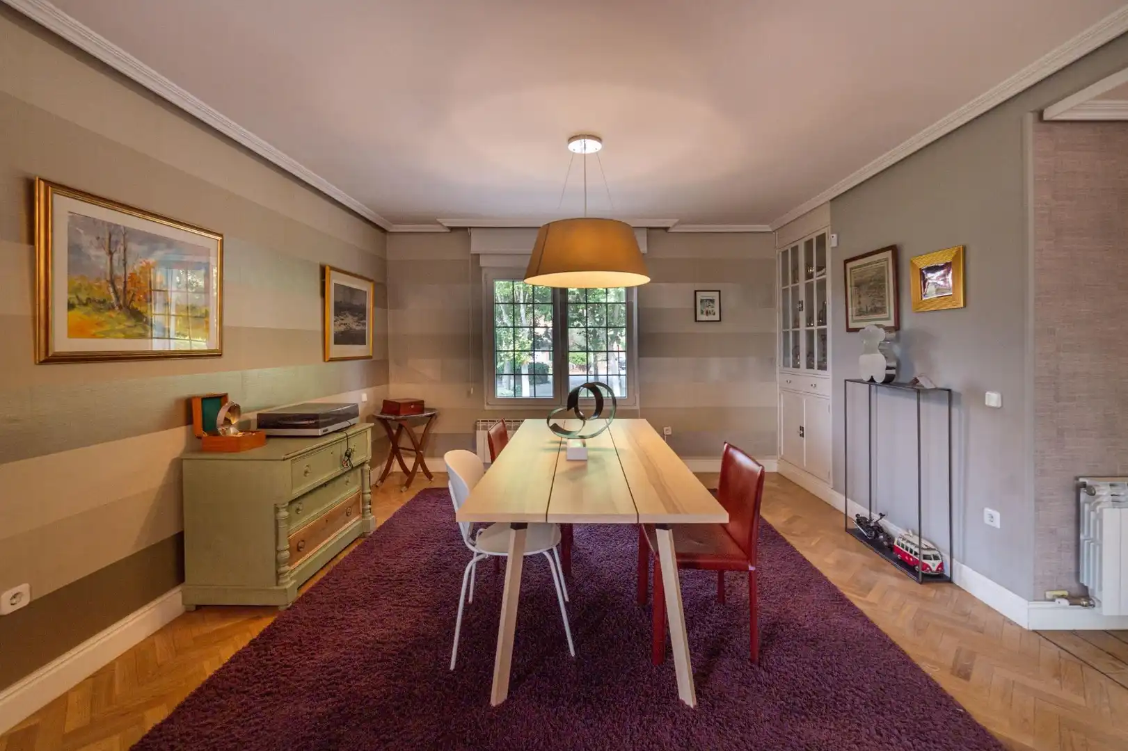 Comedor de Casa adosada en venta en Simancas con Calefacción, Jardín privado y Alarma