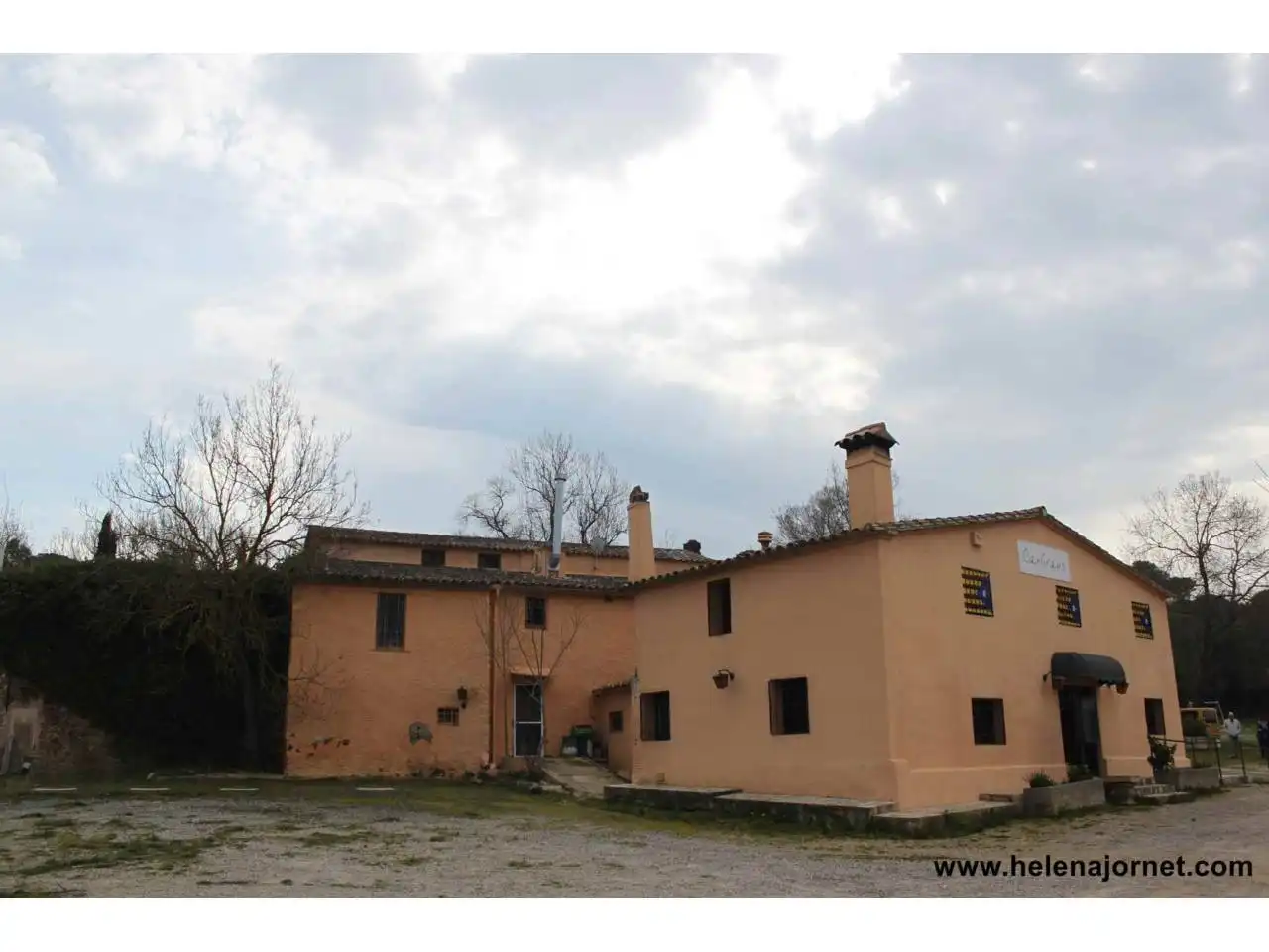 Außenansicht von Country house zum Verkauf in Llagostera mit Heizung, Privatgarten und Terrasse