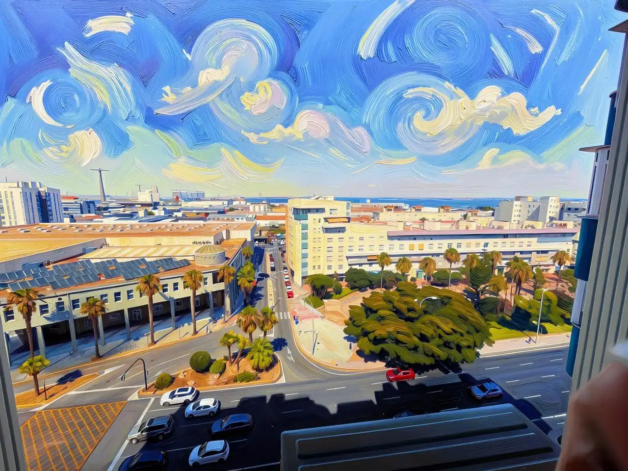 Vista exterior de Piso en venta en Cádiz con Aire acondicionado