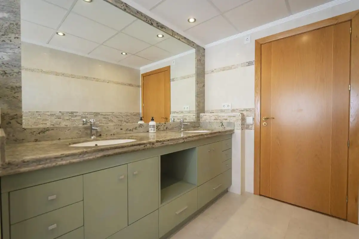 Baño de Casa o chalet de alquiler en Sant Josep de sa Talaia con Aire acondicionado, Calefacción y Jardín privado