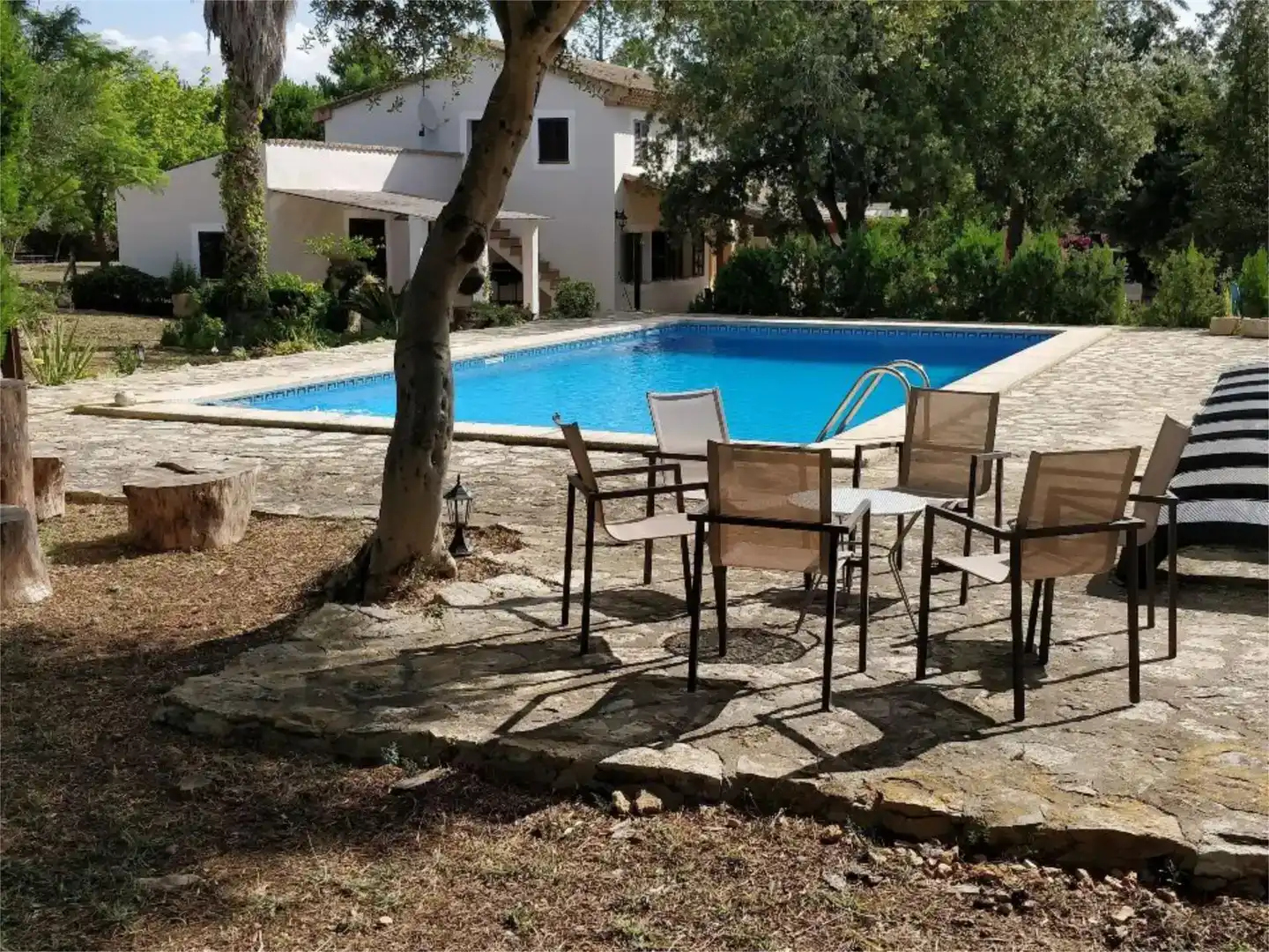 Swimming pool of Houses for rent in Manacor  with Air Conditioner, Private garden and Storage room