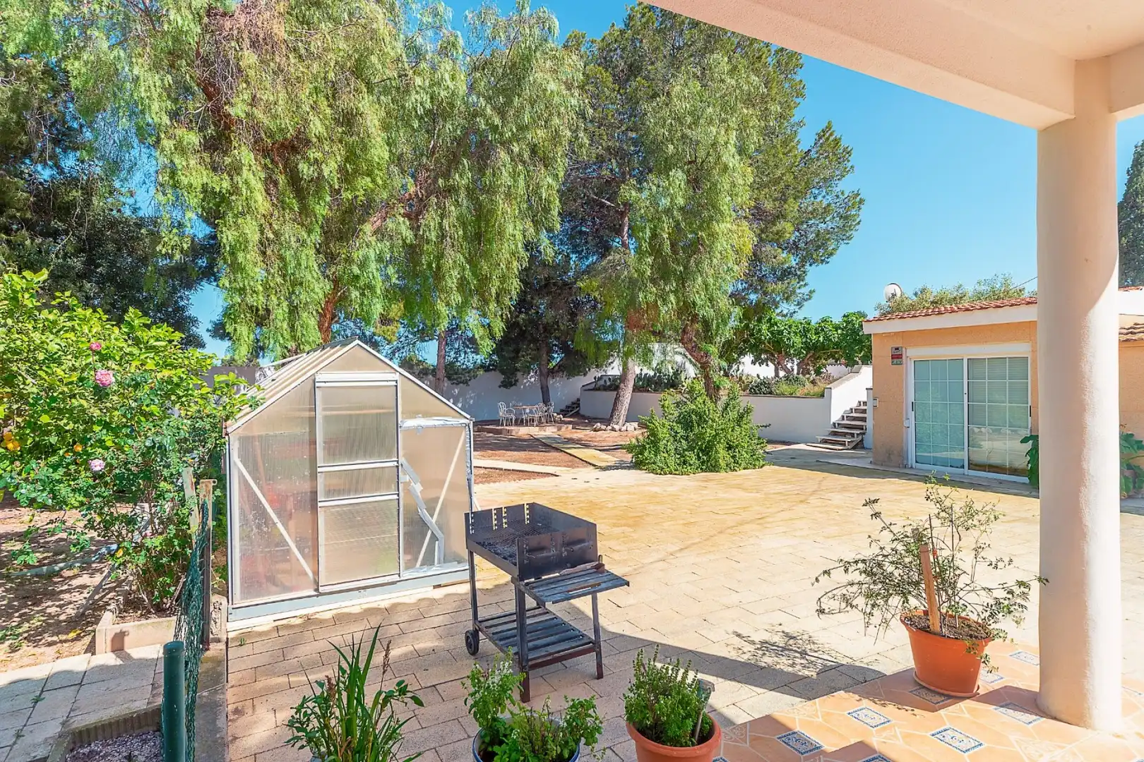 Terrasse von Haus oder Chalet zum Verkauf in Alicante / Alacant mit Schwimmbad