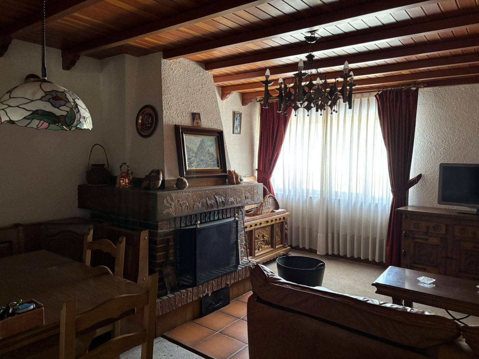 Living room of Flat for sale in Puebla de Lillo  with Heating and Storage room