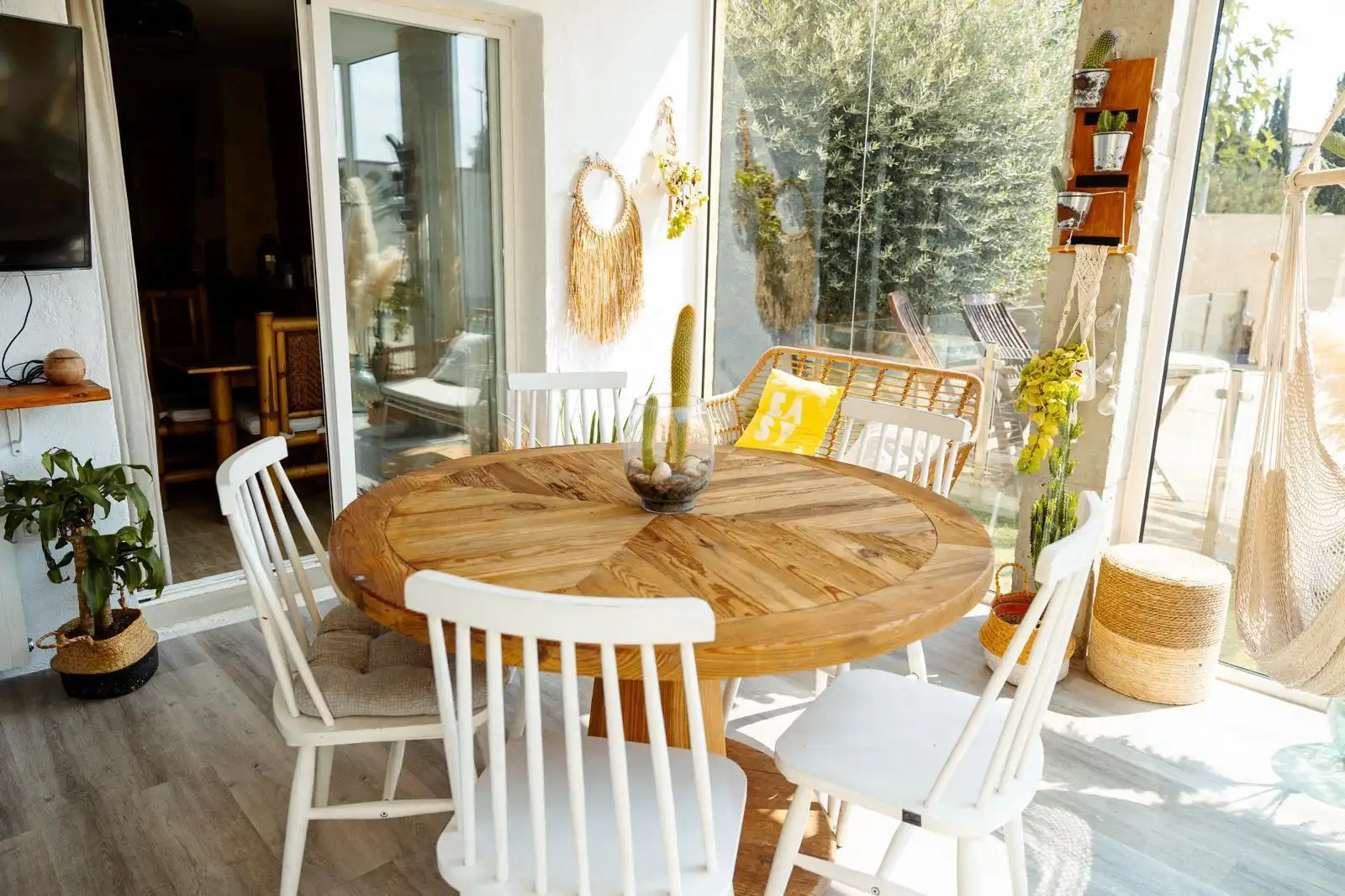 Comedor de Casa o chalet en venta en La Pobla de Vallbona con Aire acondicionado, Calefacción y Terraza