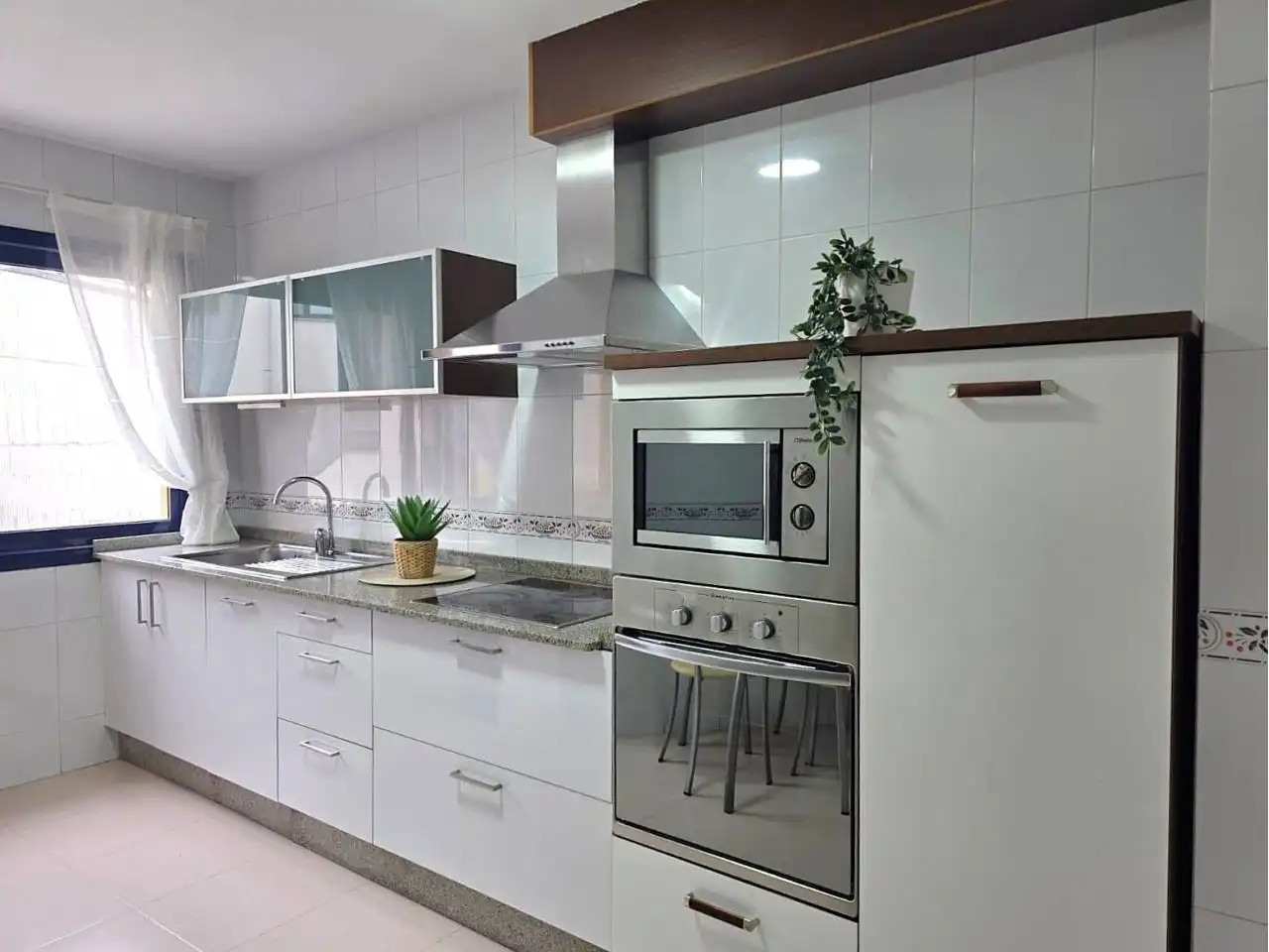Cocina de Apartamento de alquiler en Sada (A Coruña) con Calefacción