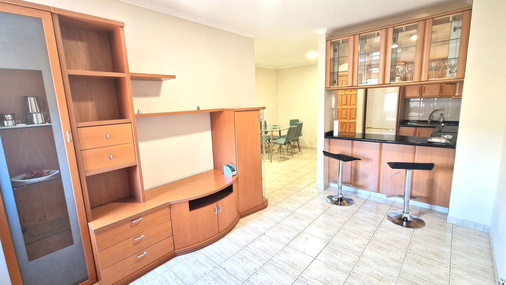 Kitchen of Flat to rent in San Cristóbal de la Laguna  with Furnished, Oven and Washing machine