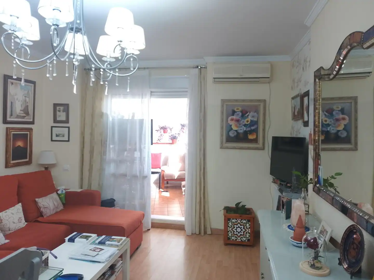 Sala d'estar de Pis en venda en San Fernando amb Aire condicionat, Calefacció i Terrassa